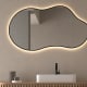 Miroir de salle de bains avec l'éclairage LED Stone Bruntec principal 1