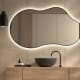 Miroir de salle de bains avec l'éclairage LED Stone Bruntec principal 2