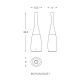 Brosse de toilette Saku Cosmic croquis 17