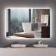Miroir de salle de bain avec éclairage LED Suecia Ledimex principal 2