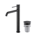 Pack Robinet de lavabo à bec haut Genova Imex + bonde click-clack principal 1