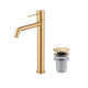 Pack Robinet de lavabo à bec haut Genova Imex + bonde click-clack principal 2