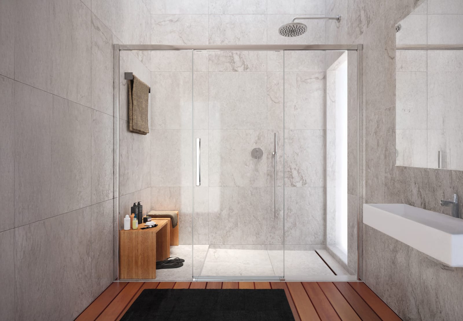 Paroi de douche Hit (HI-230) Profiltek principal 0