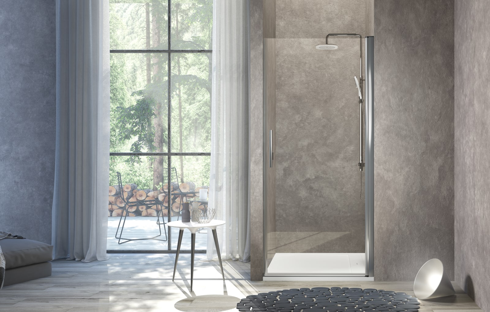 Paroi de douche Salónica (SA500) Kassandra principal 0