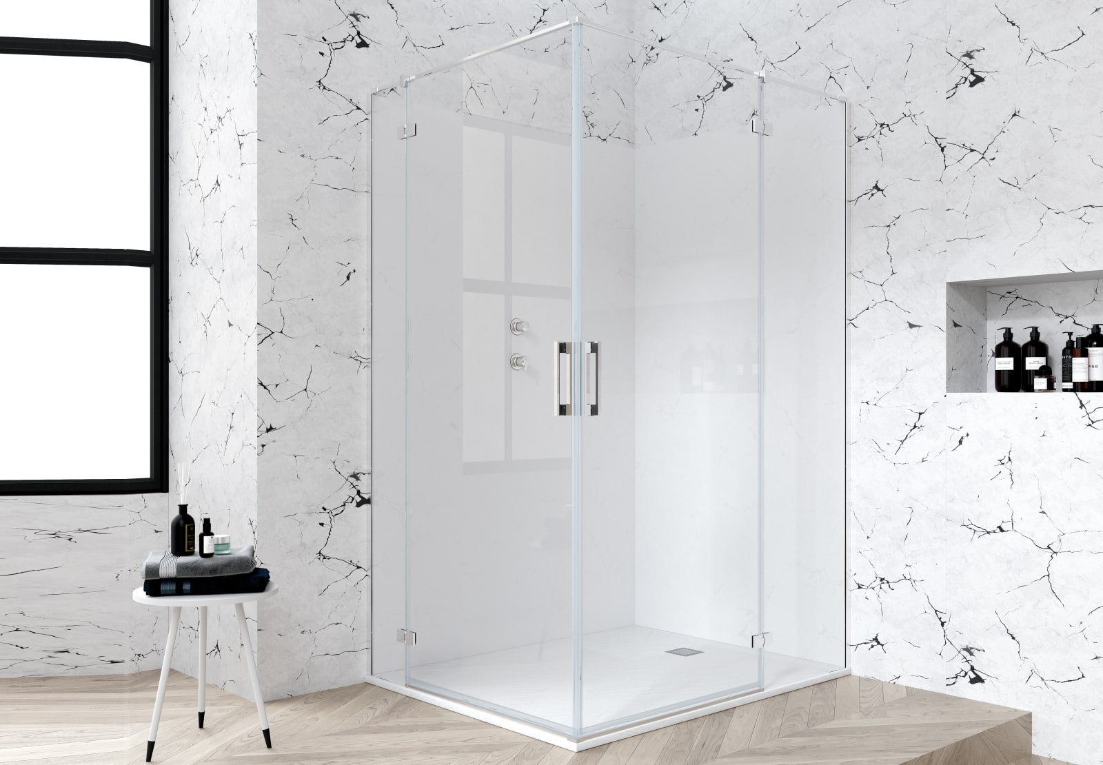 Paroi de douche Savio Bruntec principal 0