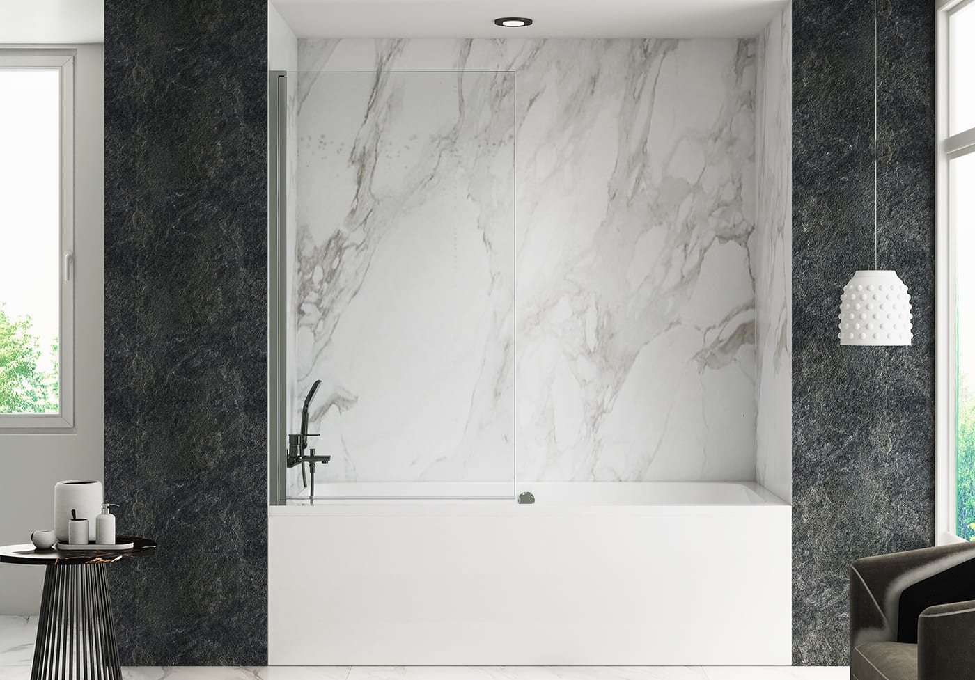 Pare-baignoire Aura Bruntec principal 0