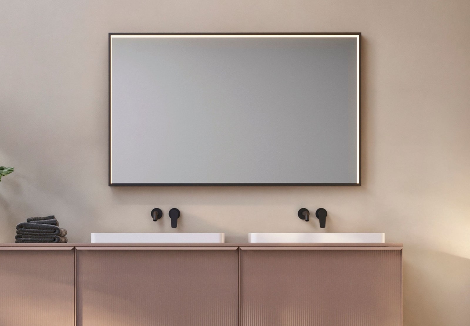 Miroir de salle de bains avec éclairage LED Ability Ledimex principal 0