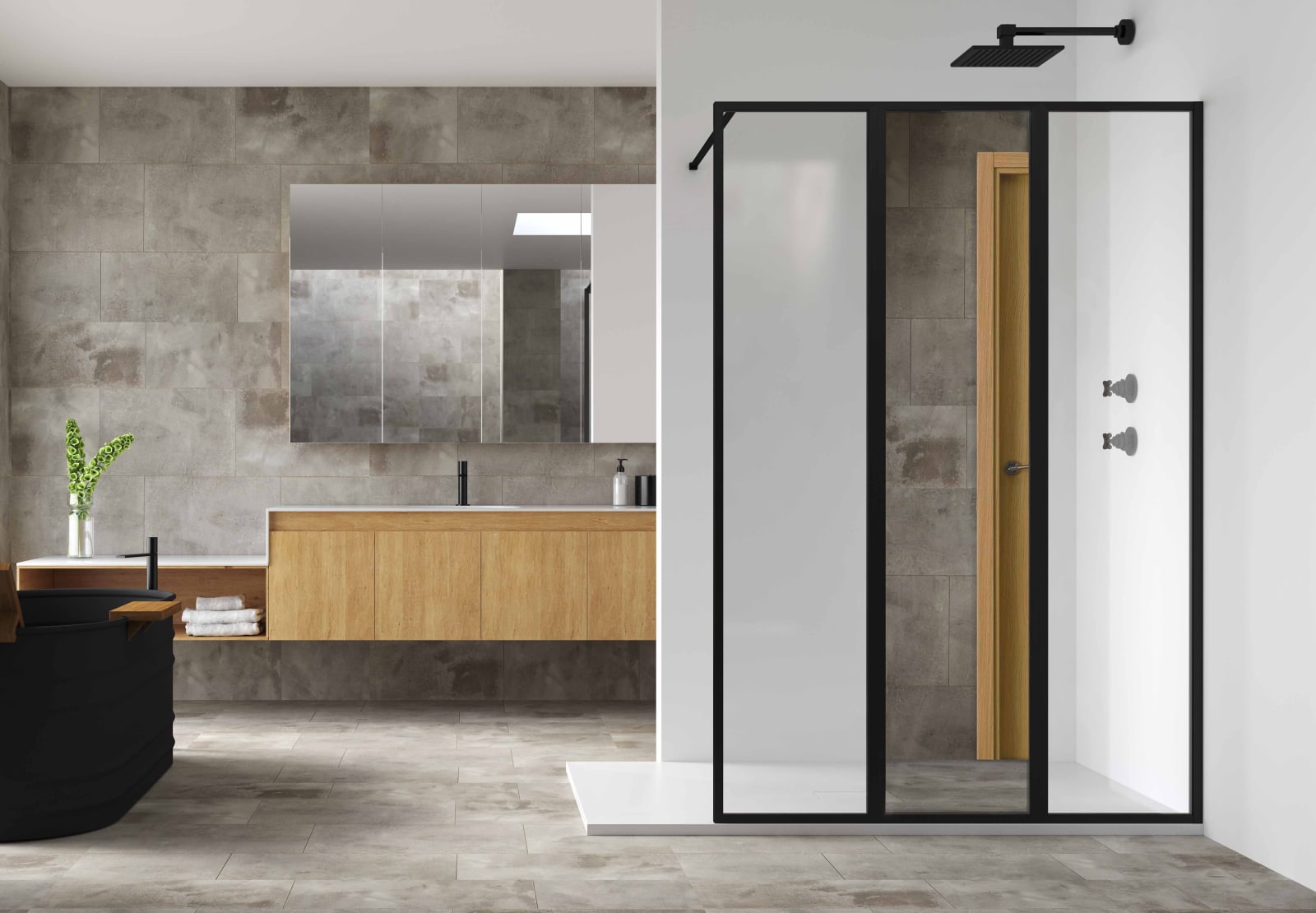 Paroi de douche Nordic (FN-2003) Profiltek principal 0