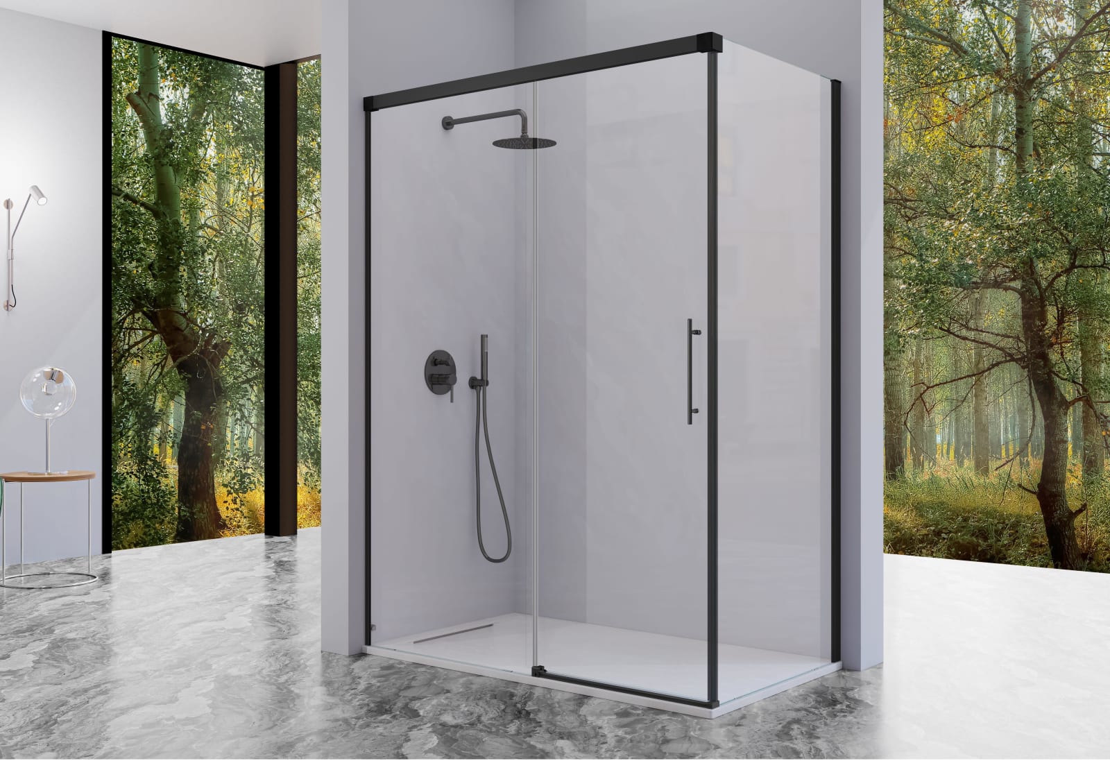 Paroi de douche urbaine (102+103) Kassandra principal 0
