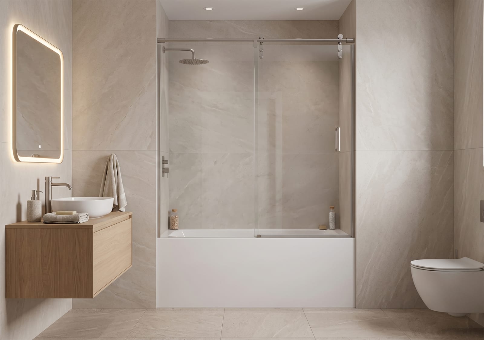 Pare-baignoire Tebe Bruntec principal 0