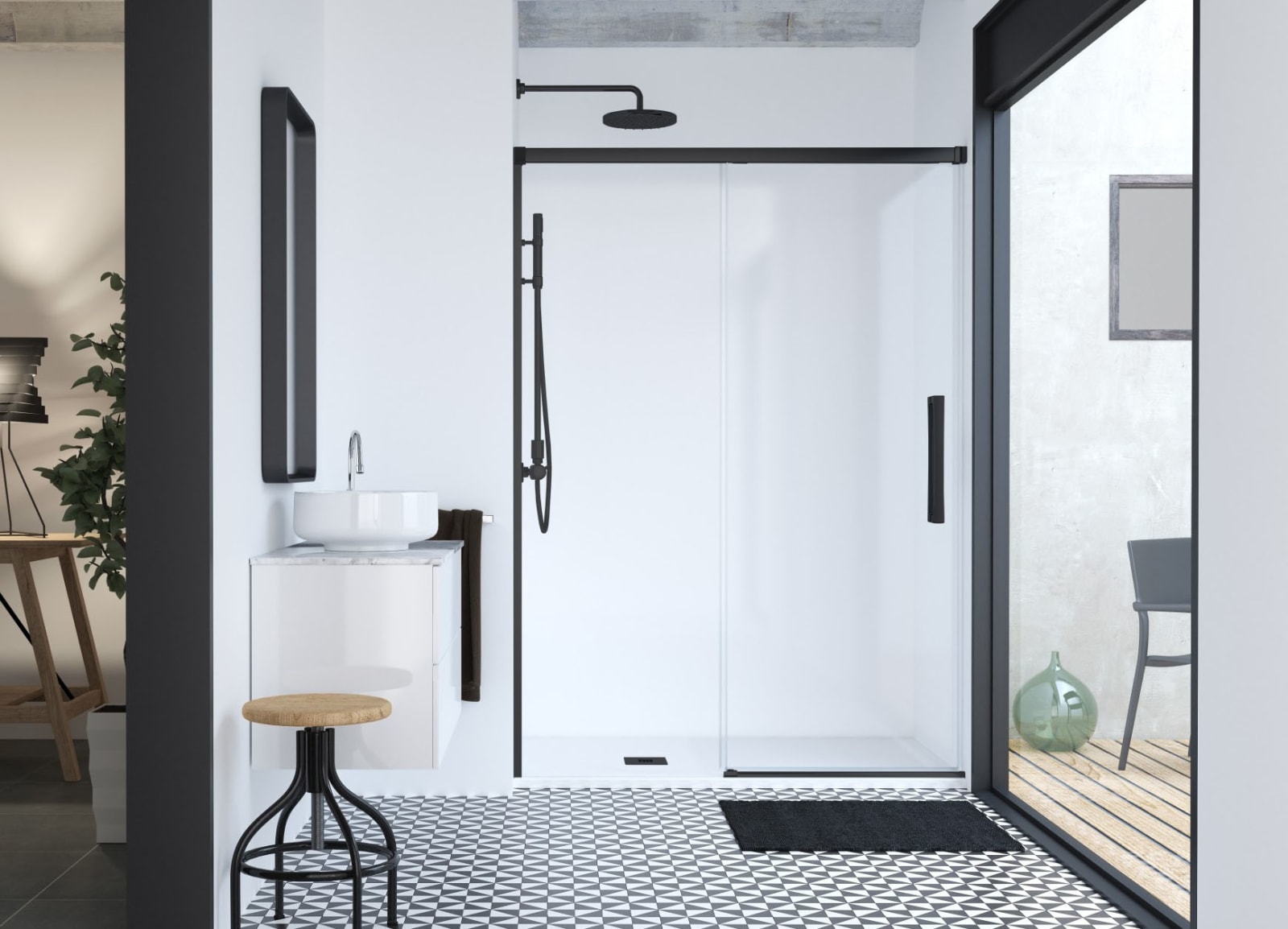 Paroi de douche Hit (HI-210) Profiltek principal 0
