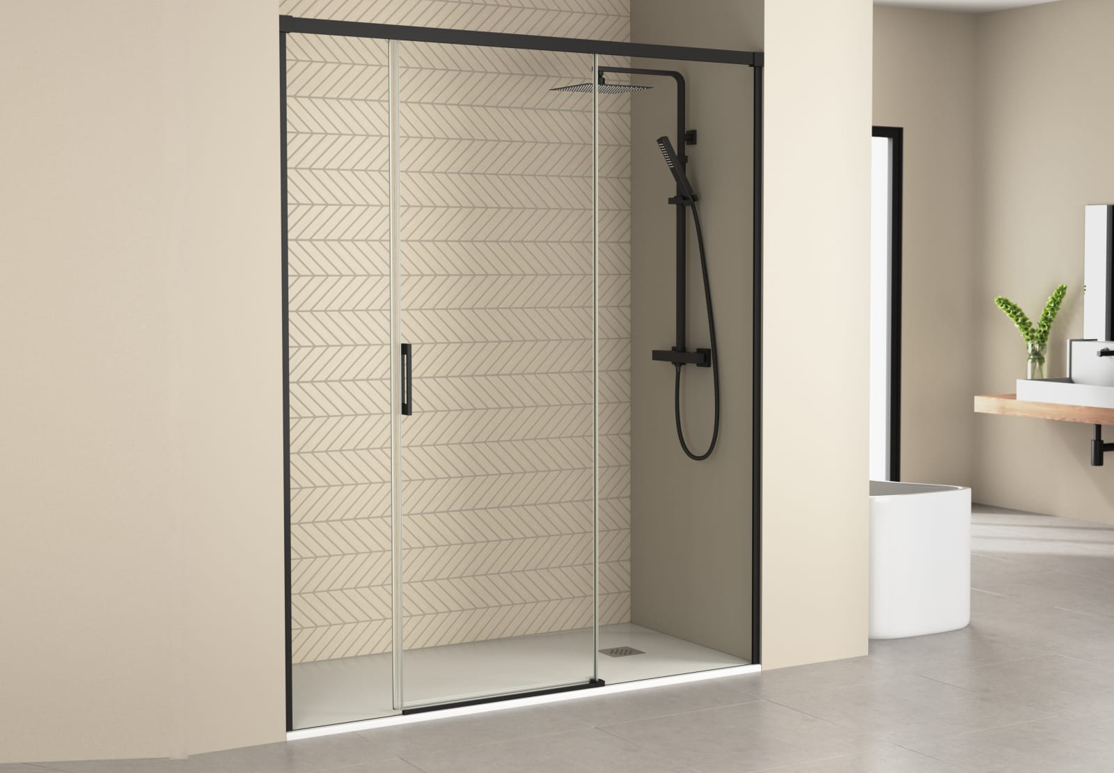 Paroi de douche Copenhague Bruntec principal 0