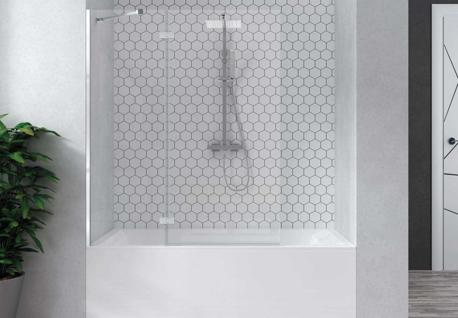 Pare-baignoire Savio Bruntec principal 0