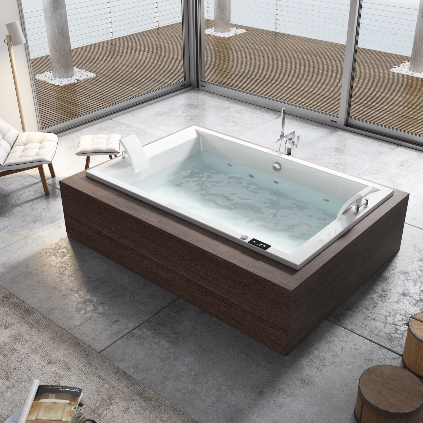 Baignoire d'hydromassage Albal Hidronatur principal 0