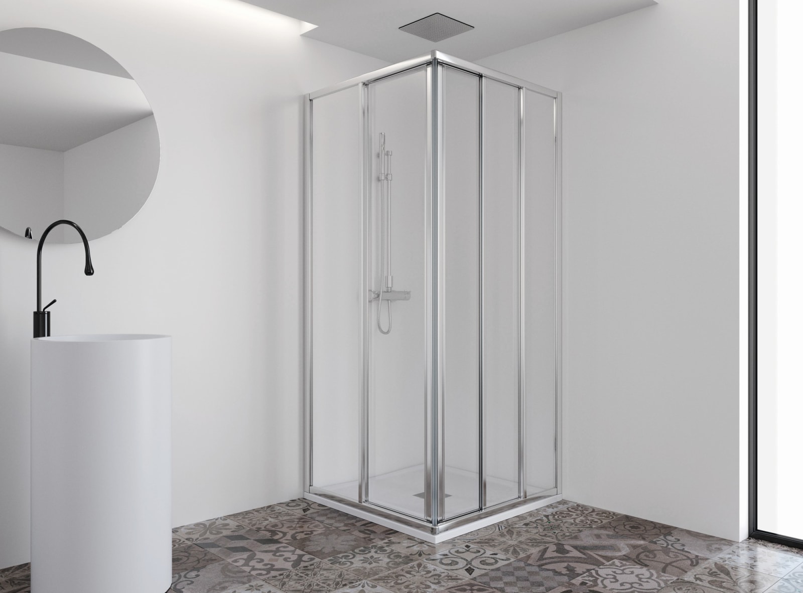 Paroi de douche Ecodux (EC-226) Profiltek principal 0