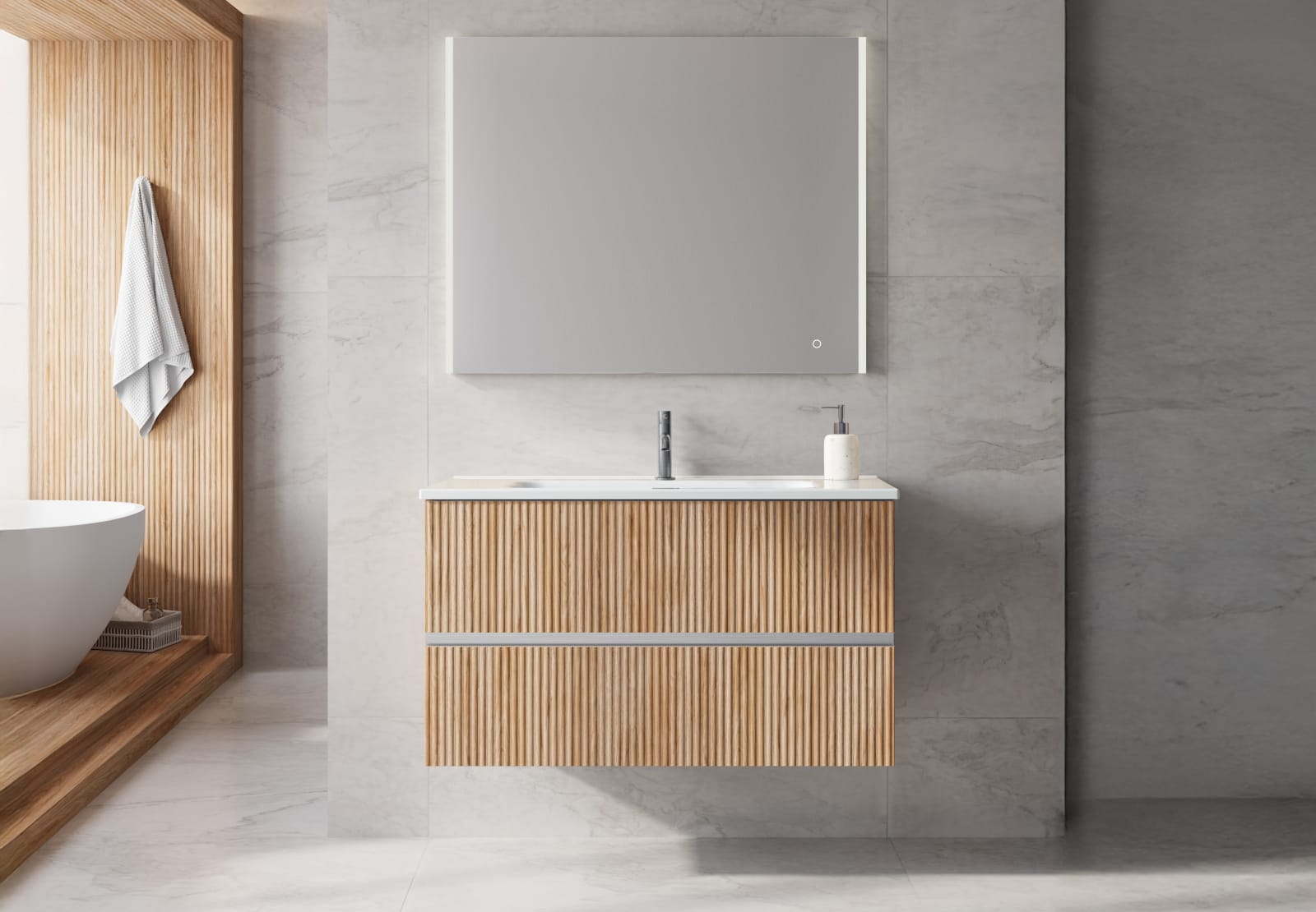 Ensemble de meubles de salle de bains Vora Royo principal 0