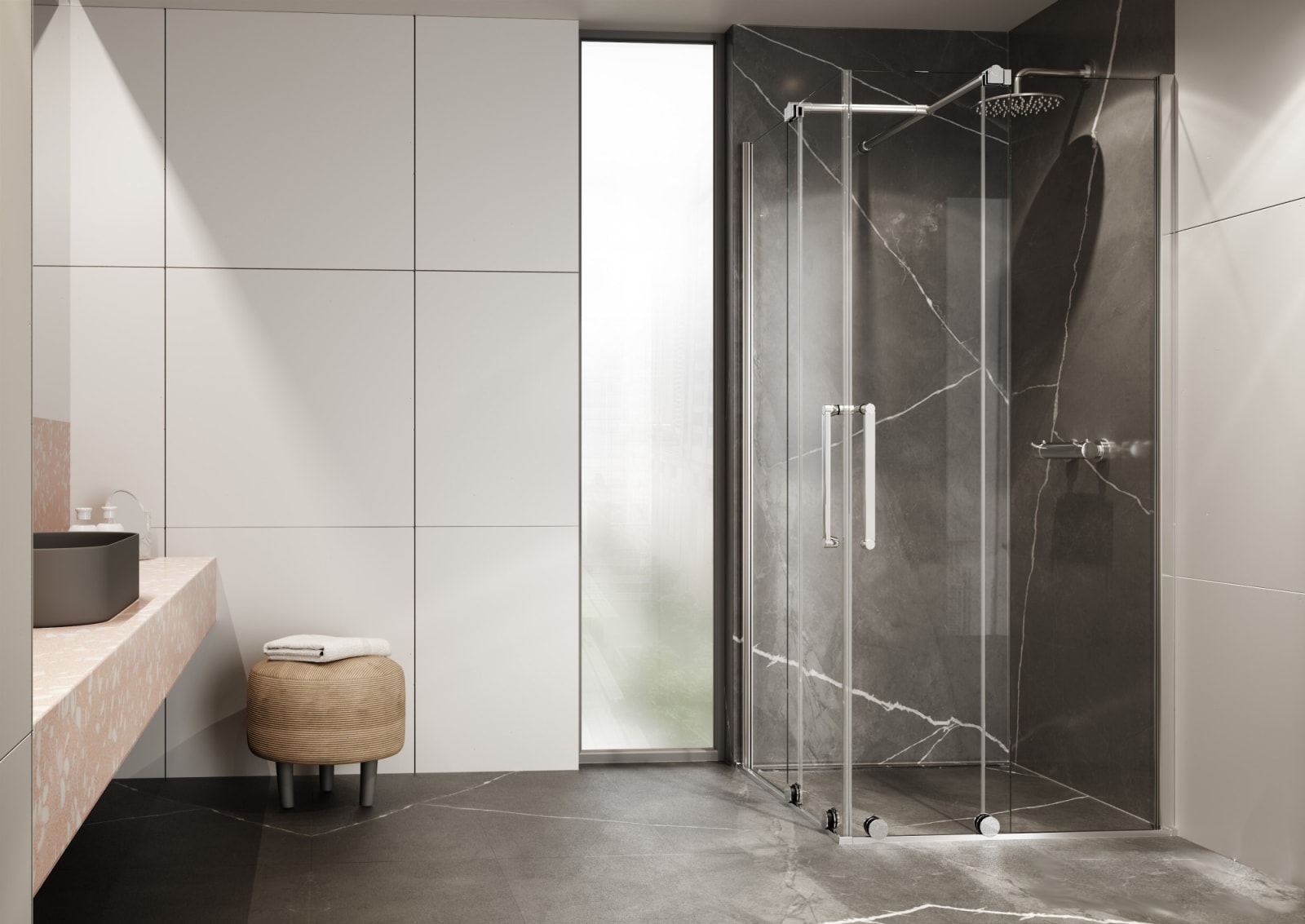 Paroi de douche Vanity (VY-220) Profiltek principal 0