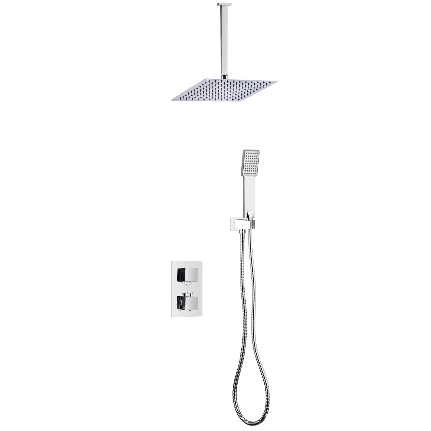 Artemis Lluvibath ensemble de douche à encastrer au plafond principal 0