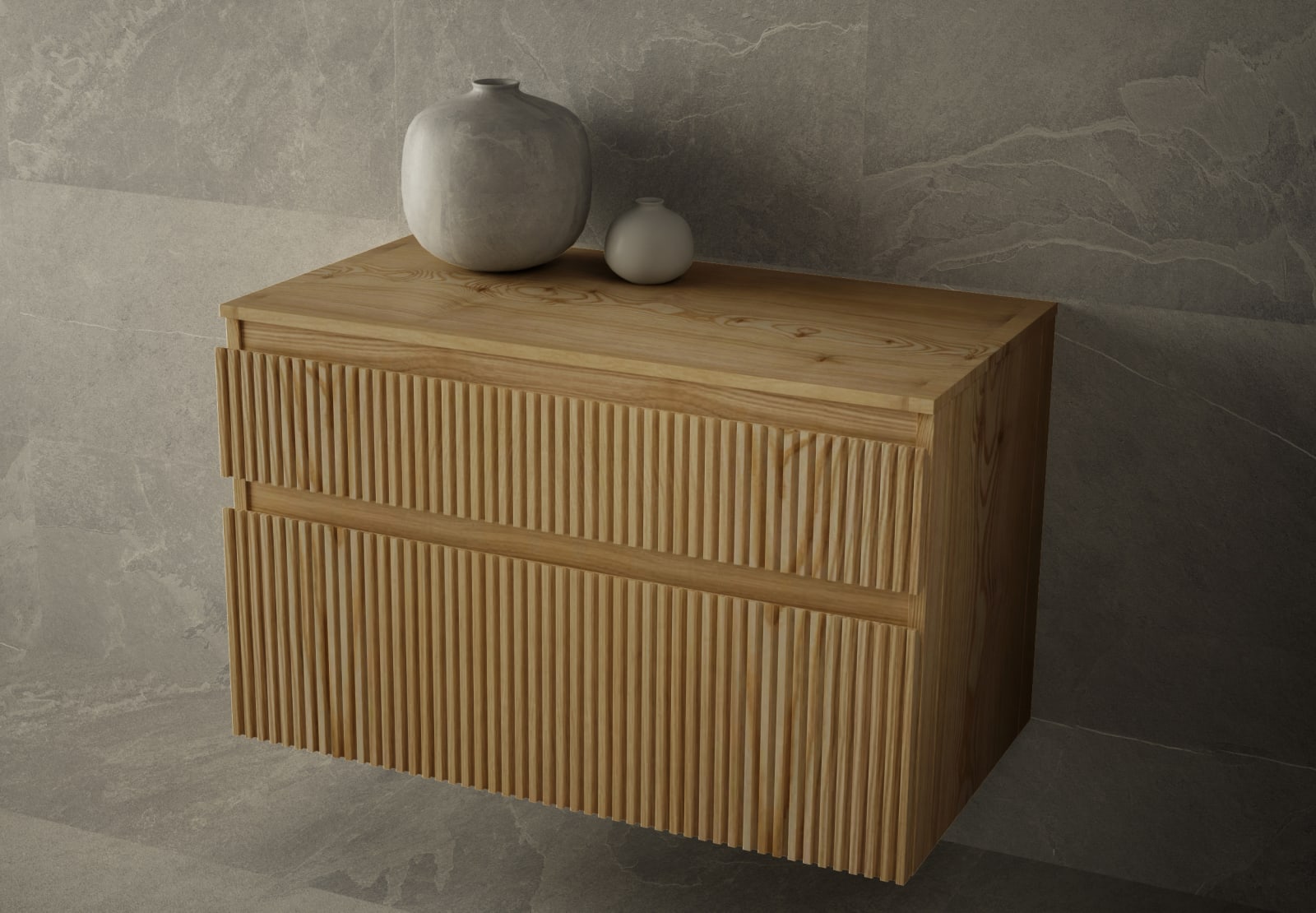 Commode en bois Alpes Bruntec principal 0