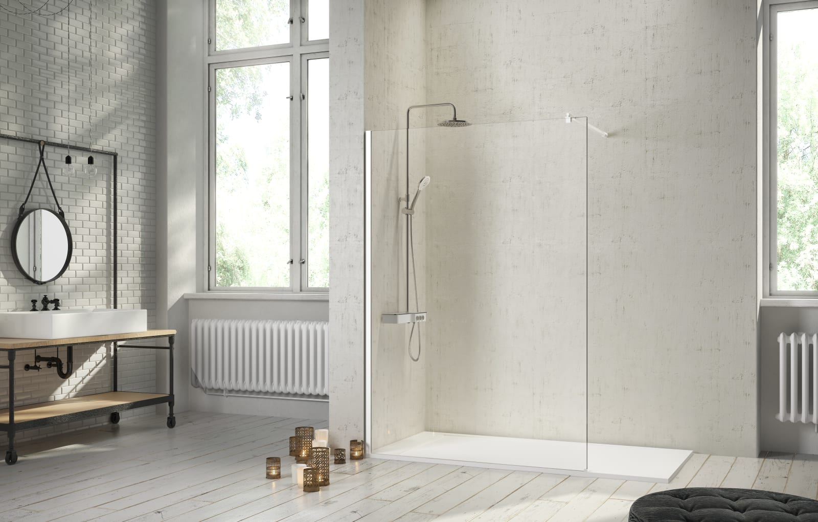 Paroi de douche Fresh (FR603) Kassandra principal 0
