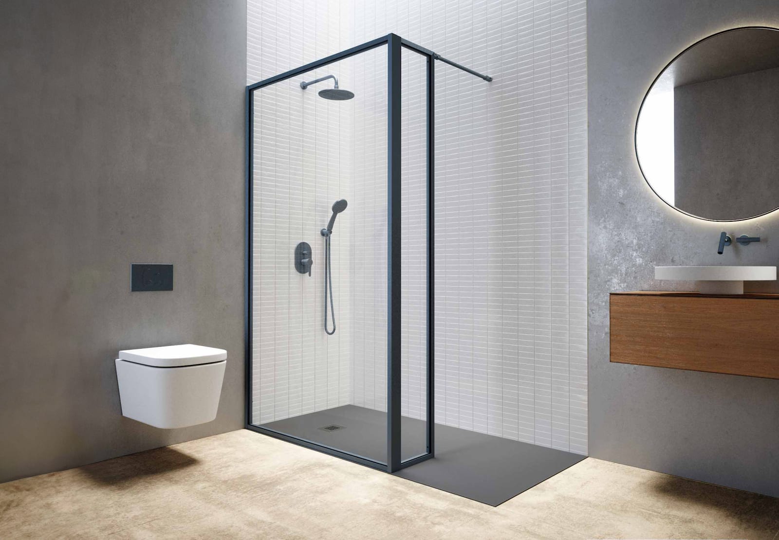 Paroi de douche Nordic (FN-2031) Profiltek principal 0