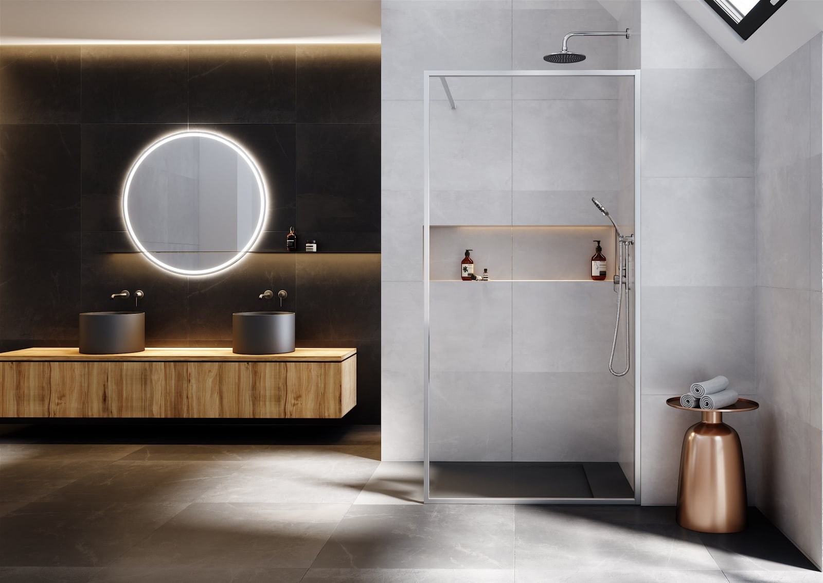 Paroi de douche Nordic (FN-2001) Profiltek principal 0