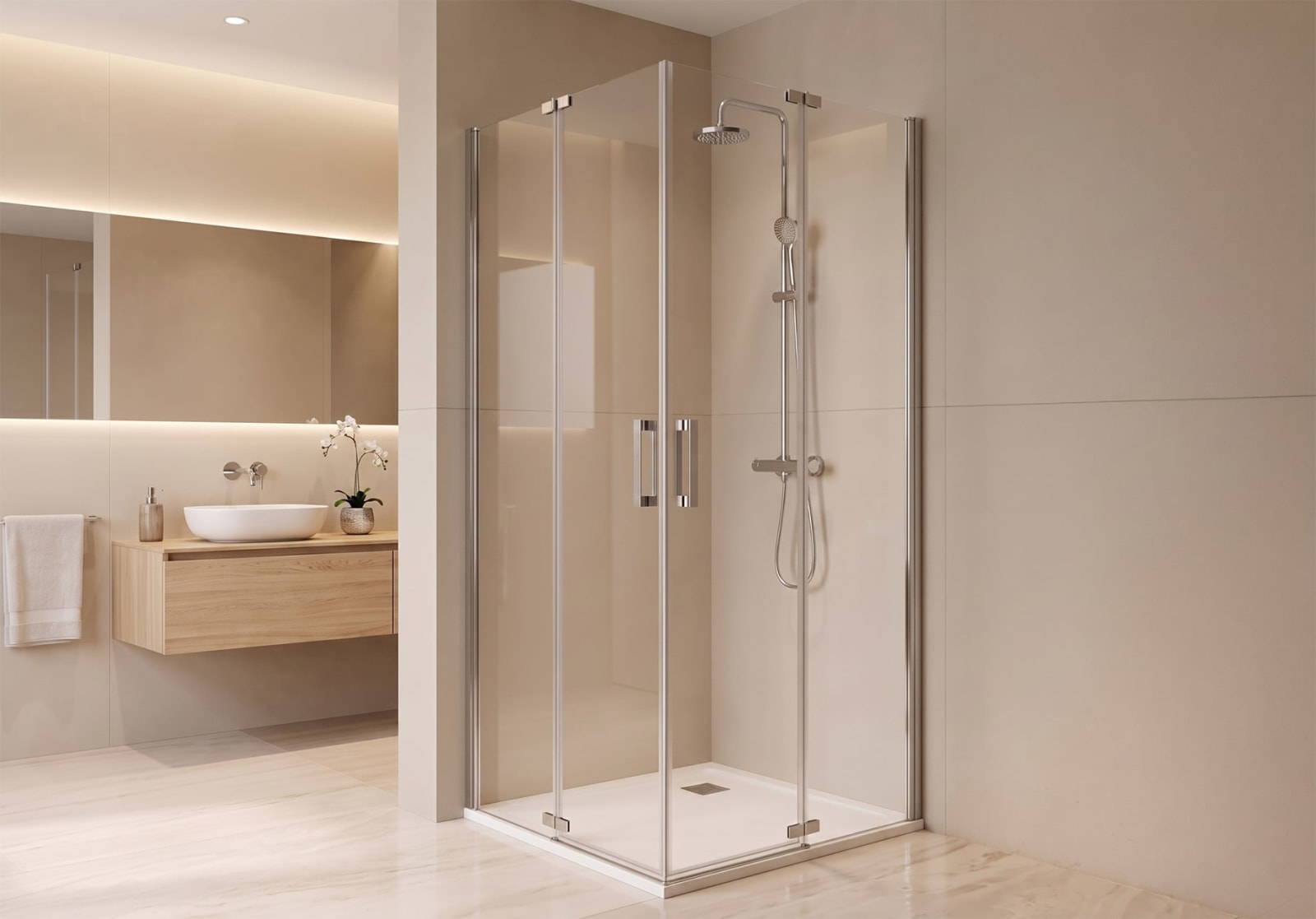 Paroi de douche Dafne Bruntec principal 0