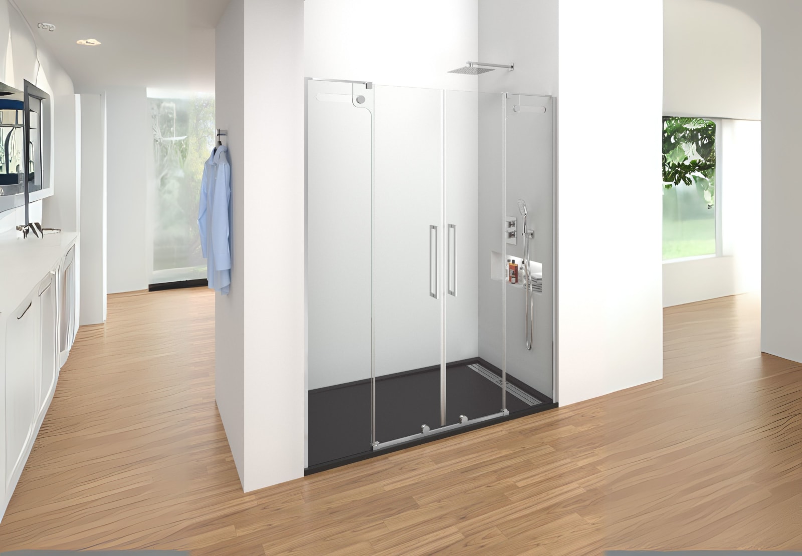 Paroi de douche Vetrum Spazio GME principal 0