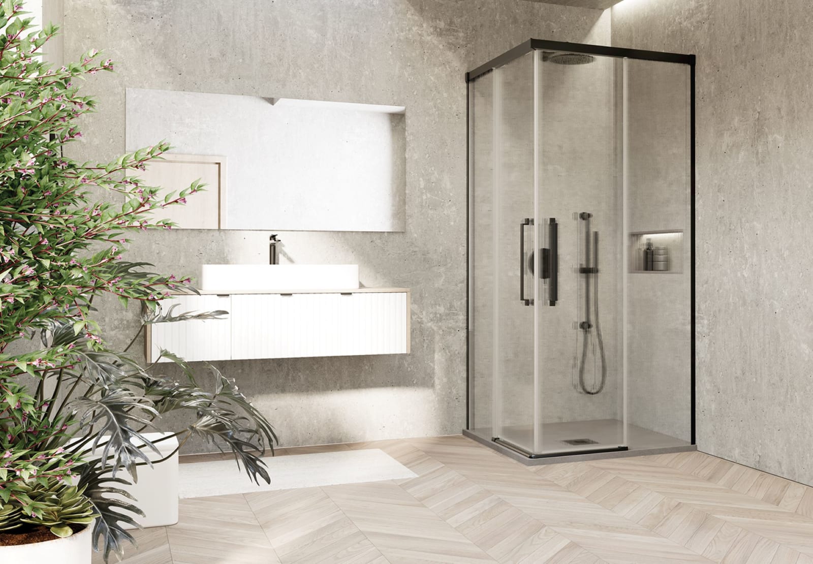 Paroi de douche Hit (HI-220) Profiltek principal 0