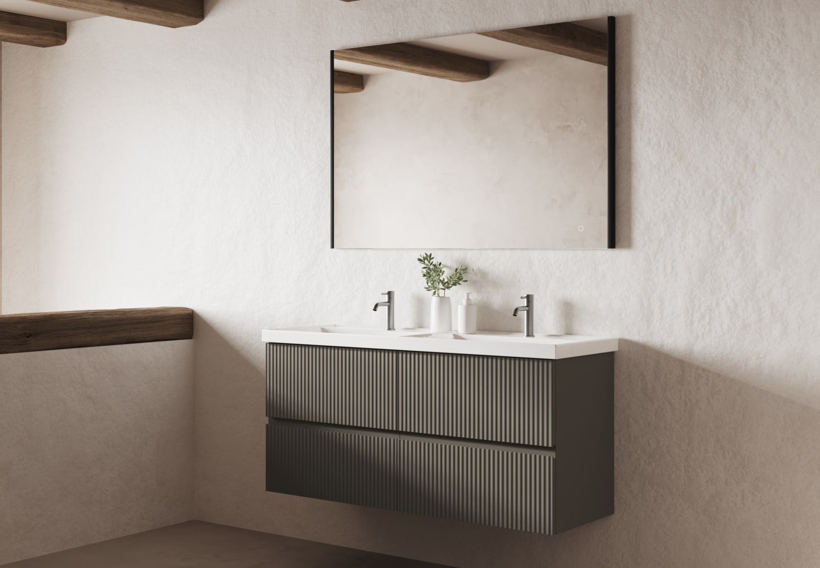 Ensemble de meubles de salle de bains Vora Royo principal 0