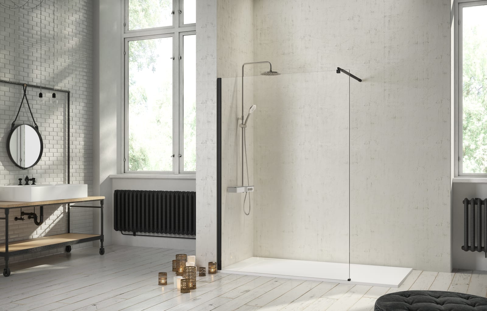 Paroi de douche Fresh (FR643) Kassandra principal 0