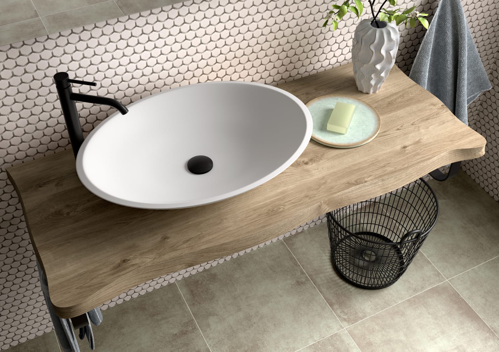 Plan de toilette Rustik Coycama principal 0