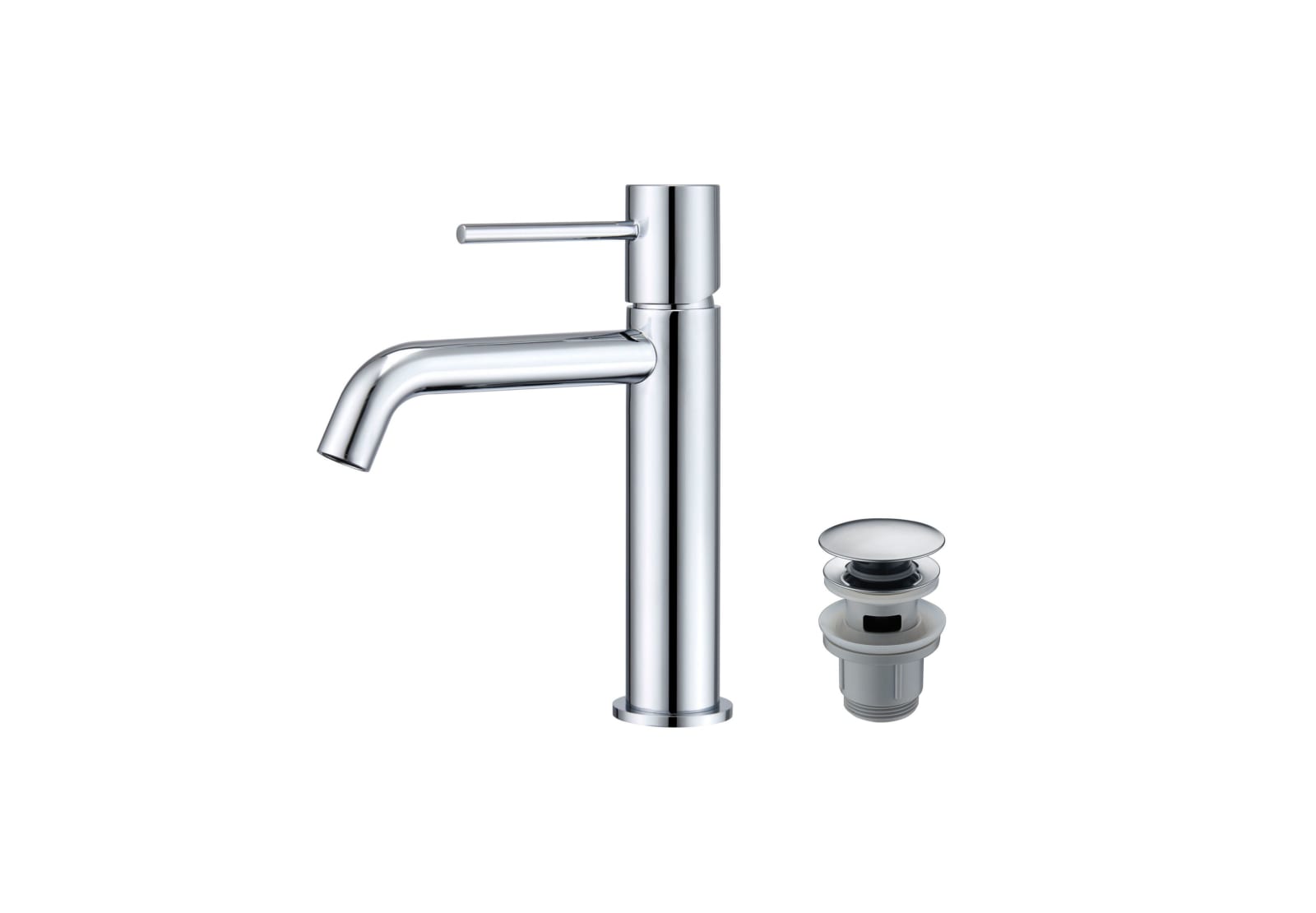 Pack Mitigeur de lavabo Monza + bonde clic-clac Imex principal 0