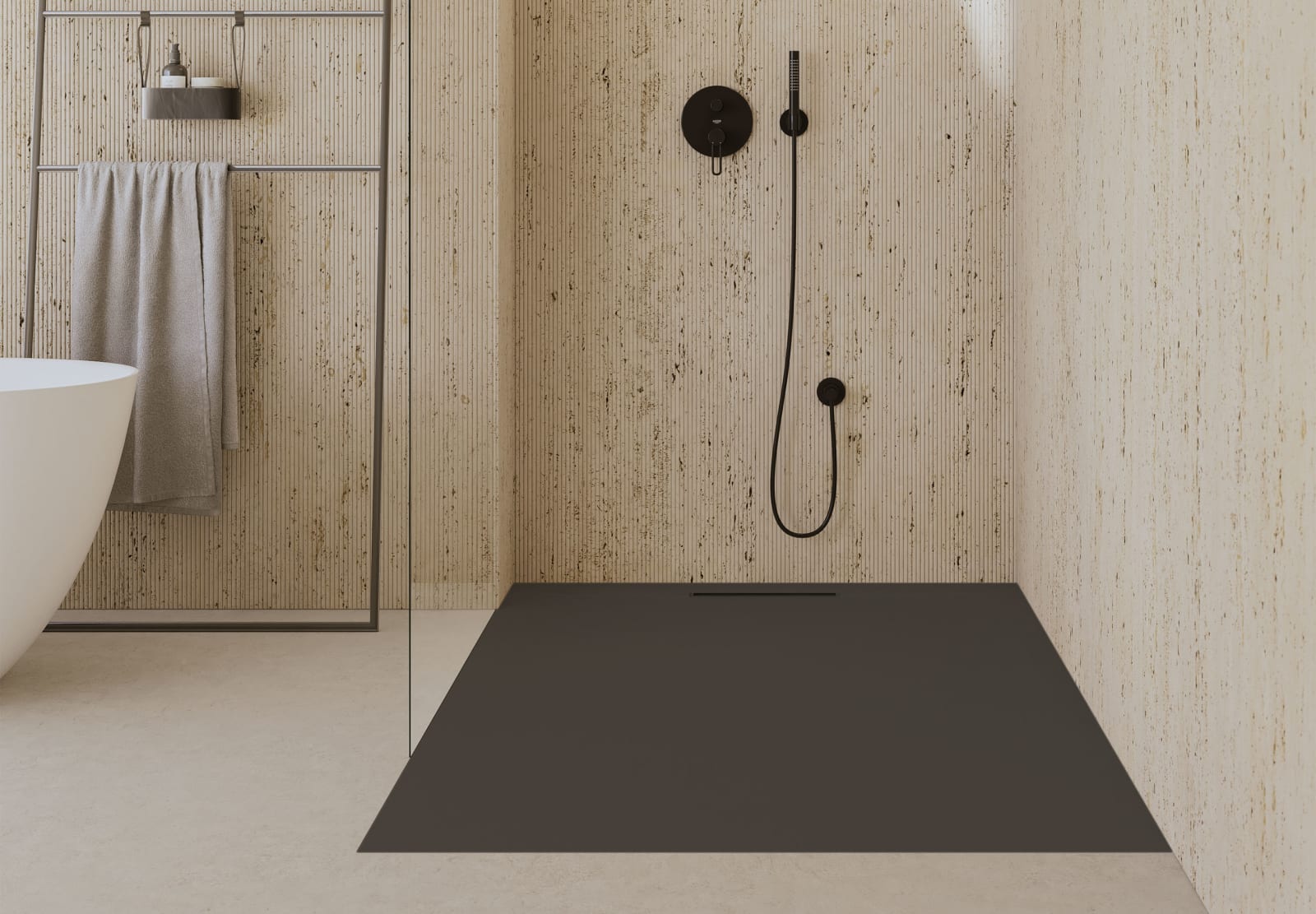 Receveurs de douche en résine Elite Bruntec principal 0