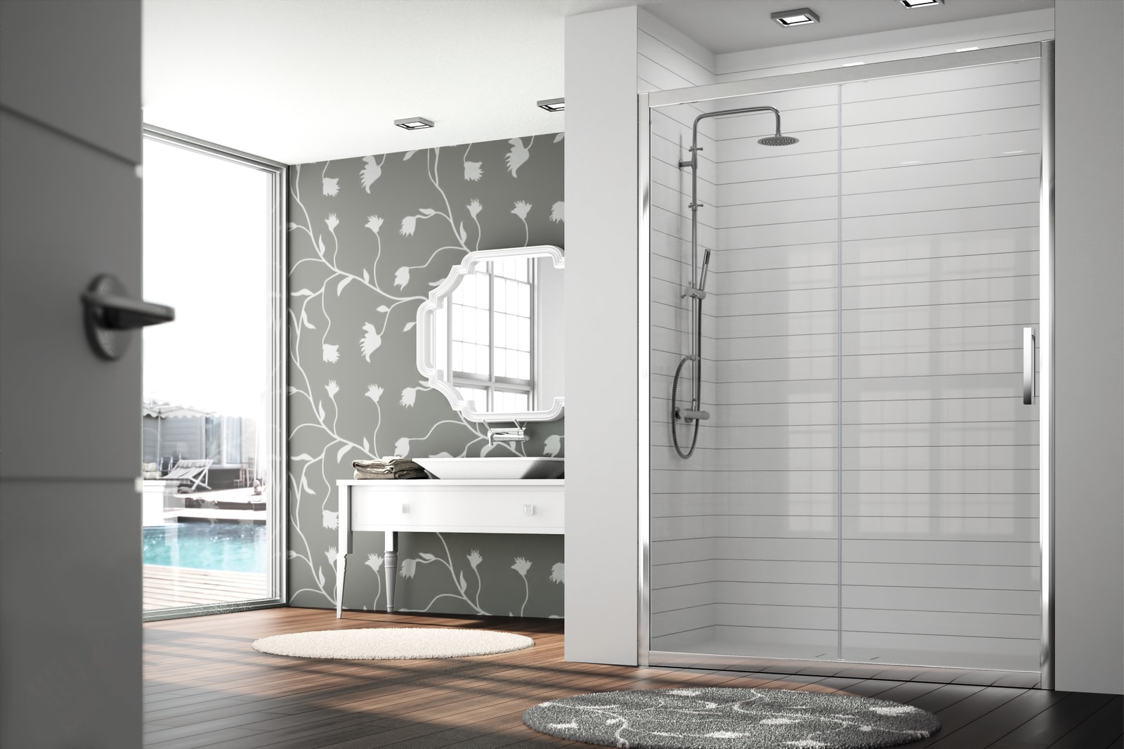 Paroi de douche 300 (TR102) Kassandra principal 0