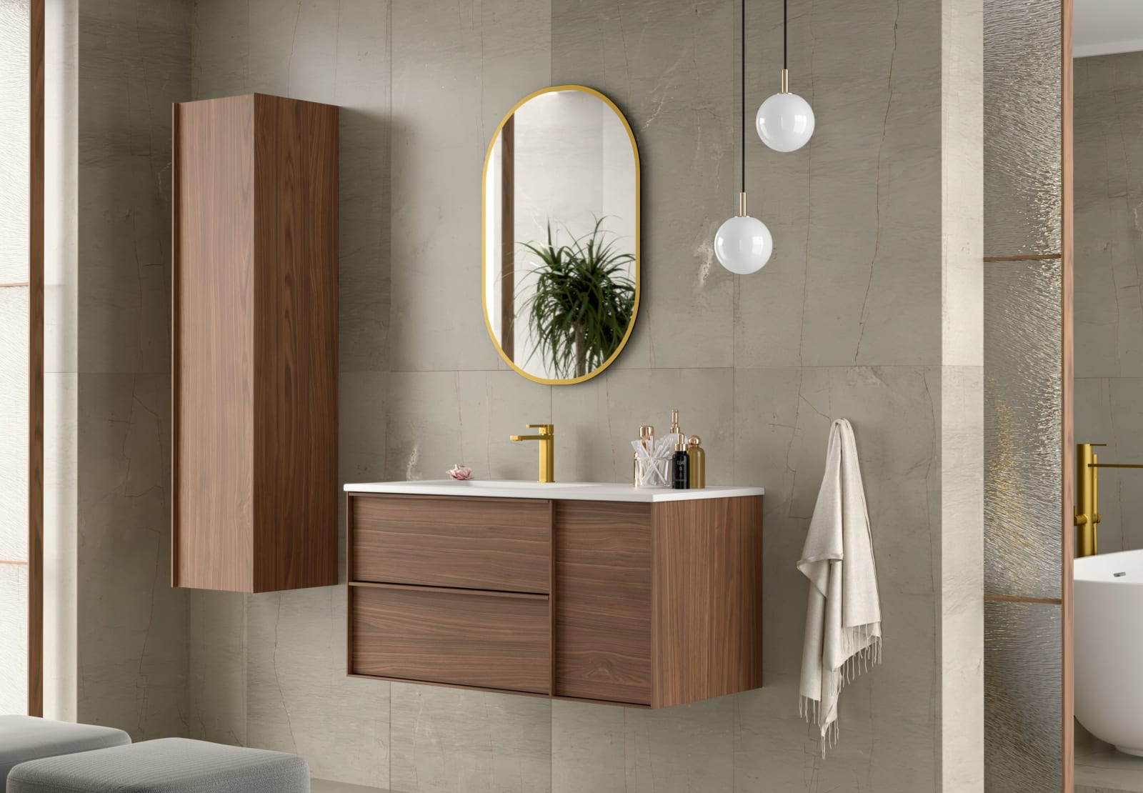 Meuble de salle de bains Oslo Coycama principal 0