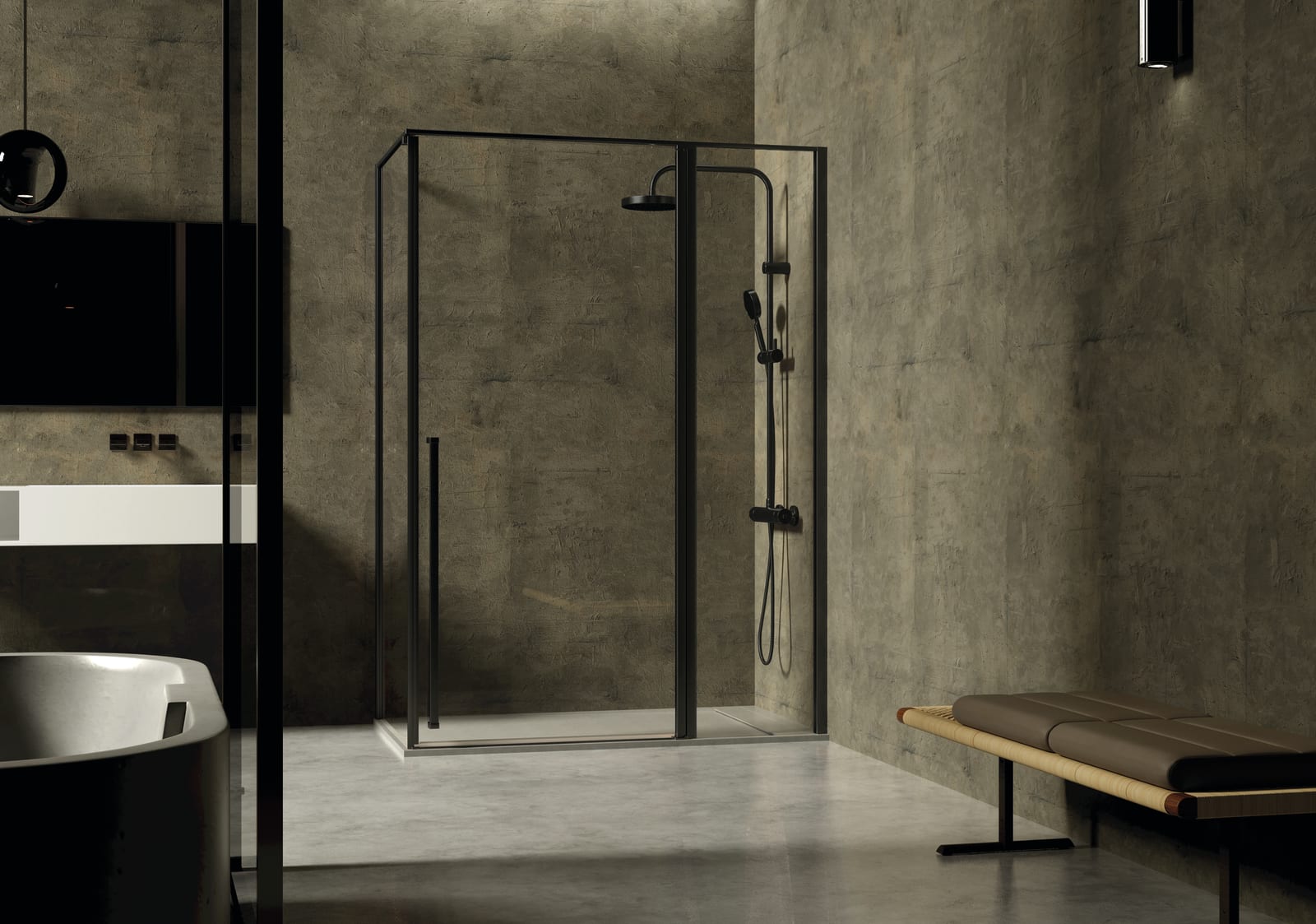 Paroi de douche Versatil VR Plus 216 Profiltek principal 0