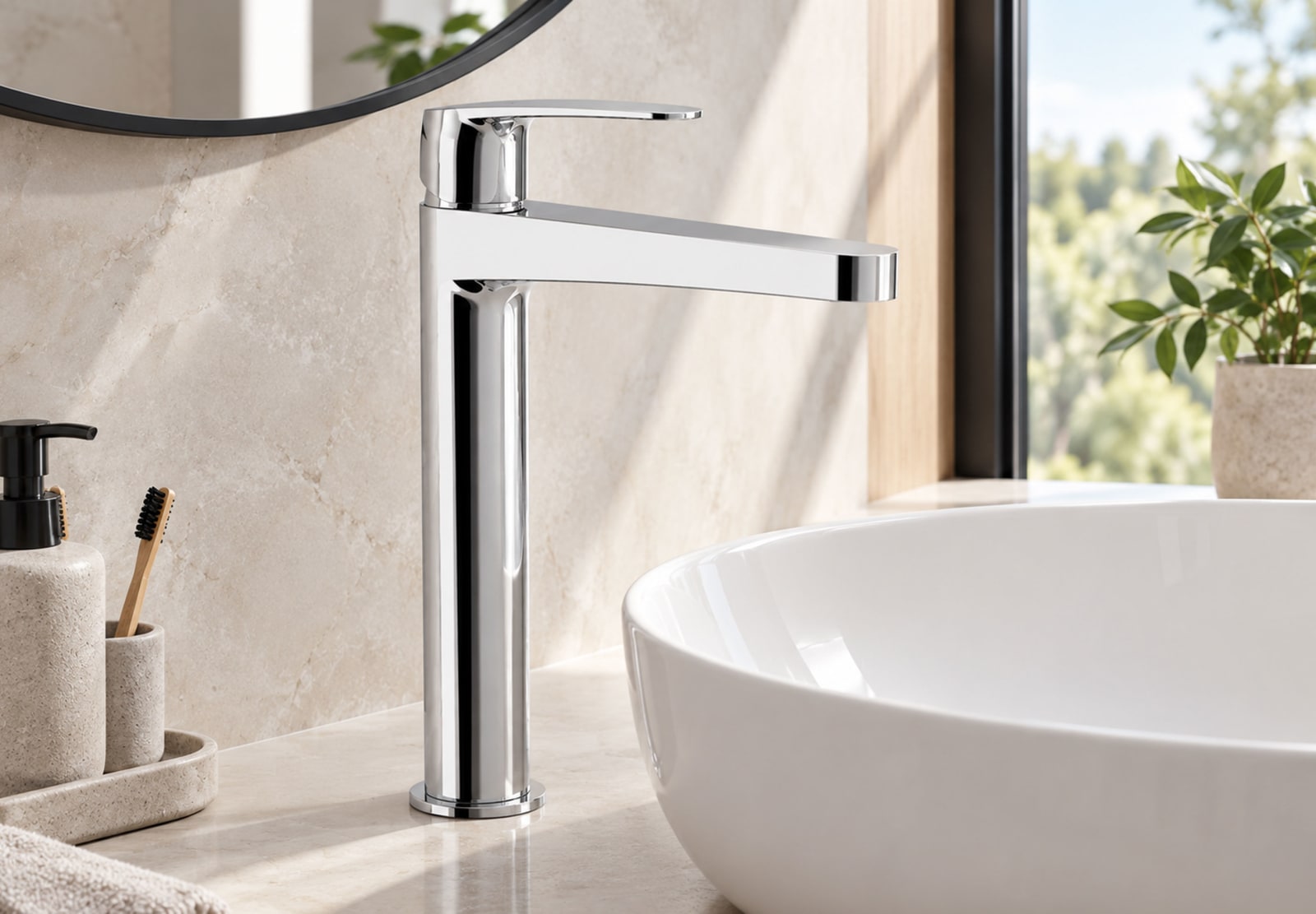 Robinet de lavabo Flat de Tres environnement 0