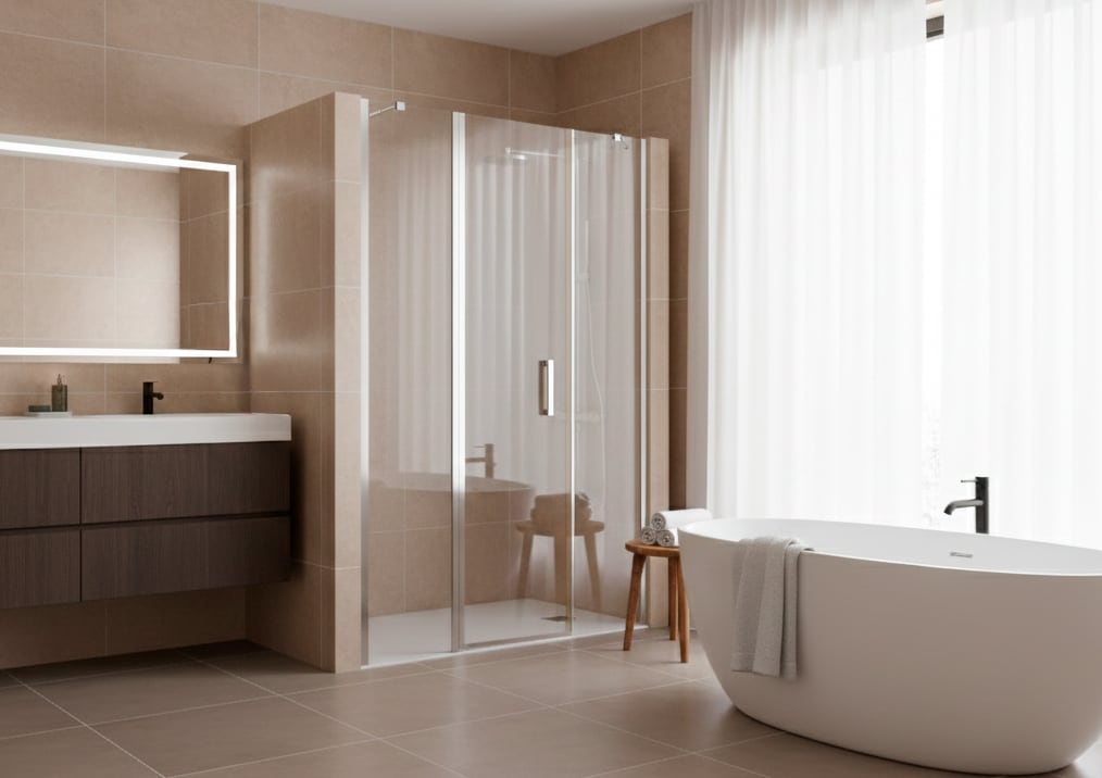 Paroi de douche Carina Bruntec principal 0