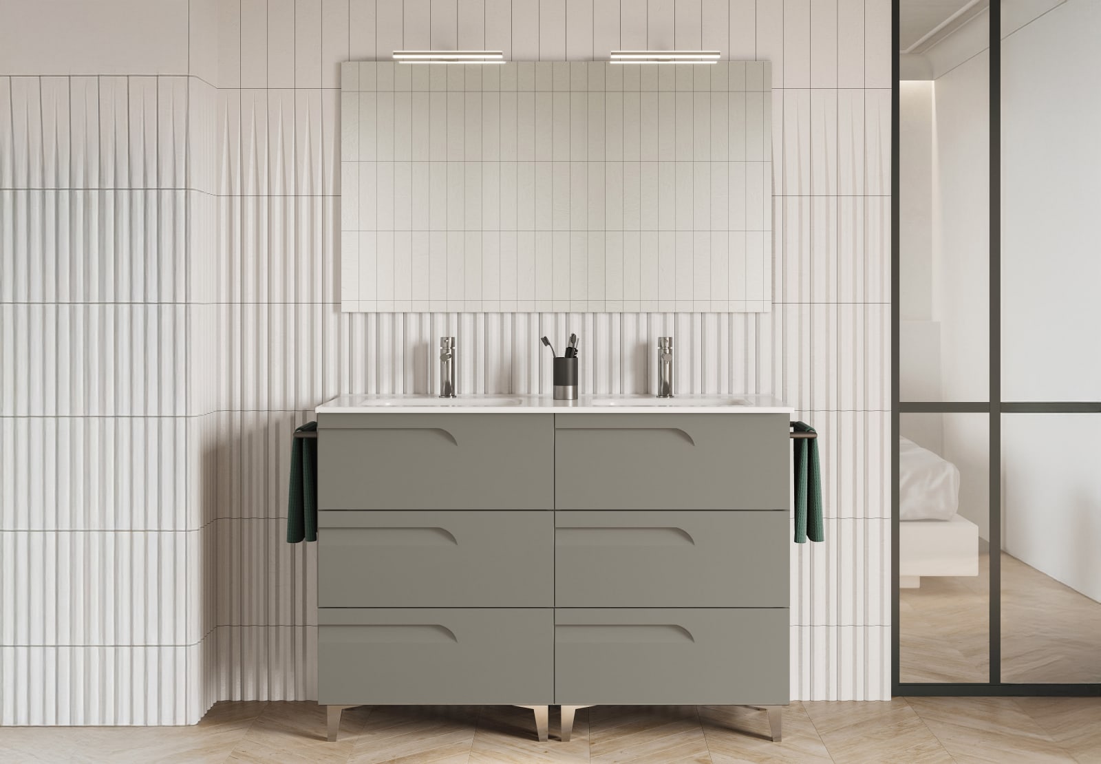 Ensemble de meubles de salle de bains Vitale Royo principal 0