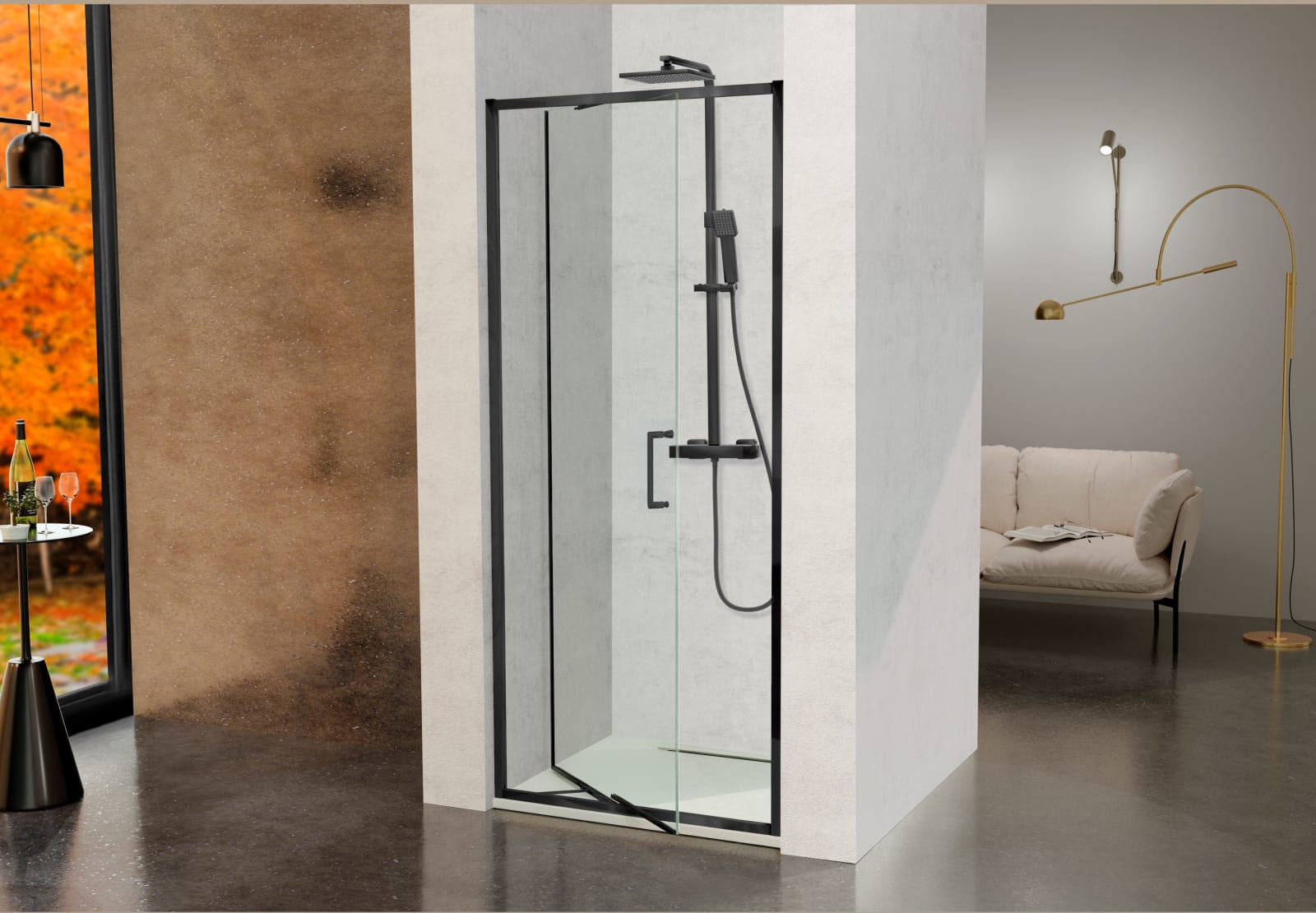 Paroi de douche Prisma (500) Kassandra principal 0