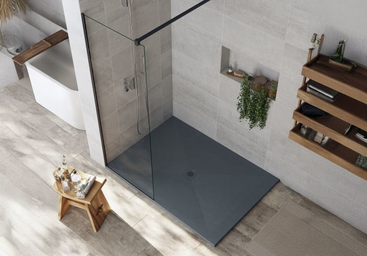 Receveur de douche en résine Design Sorty Bruntec environnement 4