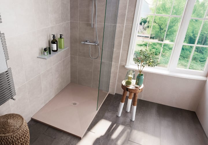 Receveur de douche en résine Design Sorty Bruntec environnement 5