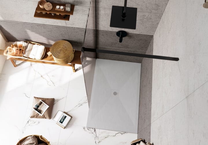 Receveur de douche en résine Design Sorty Bruntec environnement 6