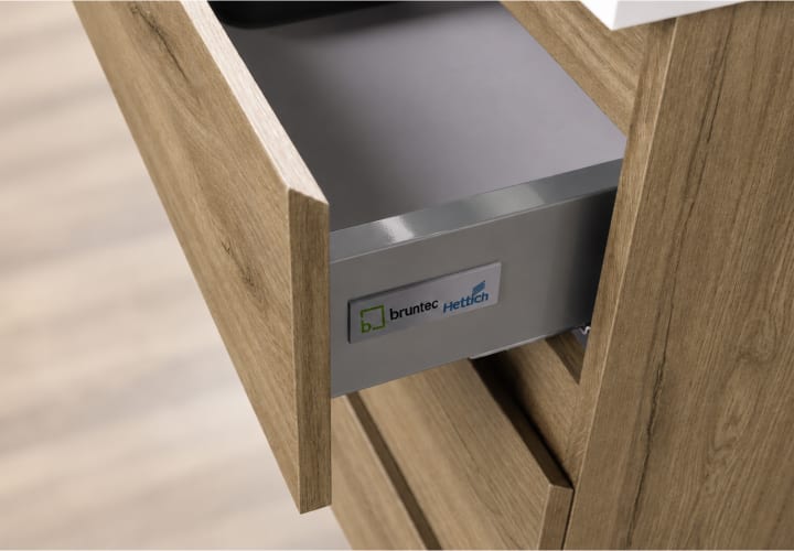 Meuble de salle de bains en bois Vilma Bruntec détail 8