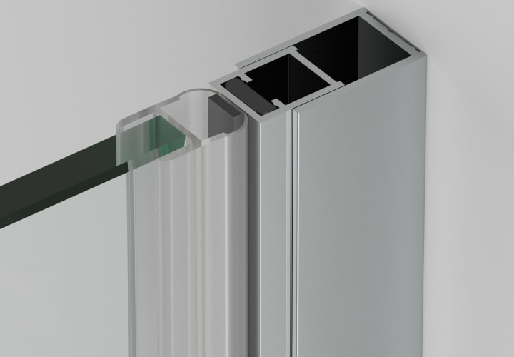 Paroi de douche Savio Bruntec détail 9
