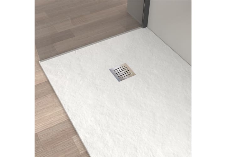 Receveur de douche en résine Galileo de Bruntec détail 2
