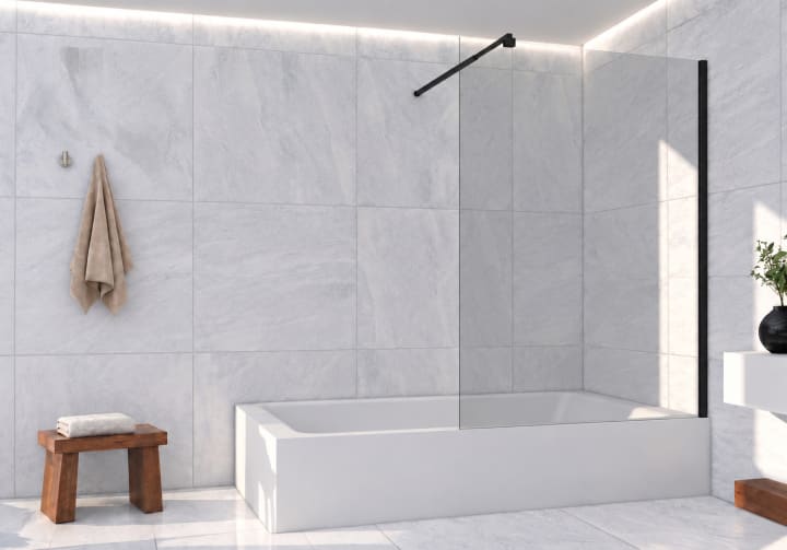 Paroi de baignoire sur mesure Alhena Bruntec principal 2