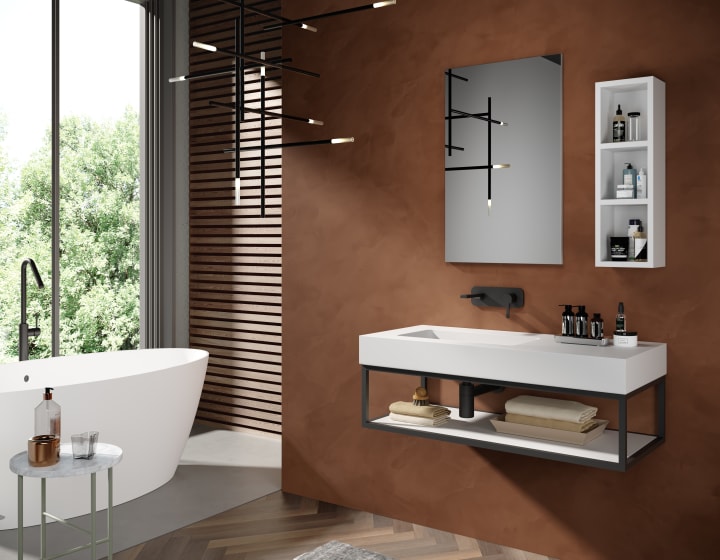 Meubles de salle de bains Spok Industrial Coycama principal 1