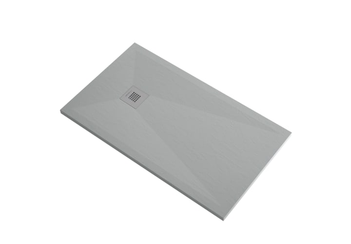 Receveur de douche en résine Stone Plus Bruntec détail 1